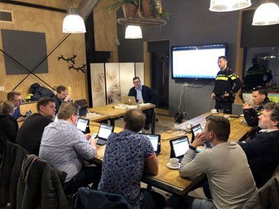 Burgerparticipatie met Group Support door wijkagent Alrik van den Berg